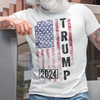 Vintage American Flag Trump 2024 Make America Great Again Republican Ultra MAGA Shirt Men Women T-Shirt Hoodie