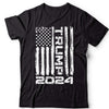 Trump 2024 Flag Pro Trump Make America Great Again Ultra MAGA Republican Men Women T-Shirt Hoodie