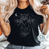 Halloween gift for woman, Black Cat Shirt, Gift for Cat Lover, Cat Halloween T-Shirt, Witchy Magical Cat Men Women T-Shirt Sweatshirt Hoodie