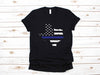 Dreameris Texas Police Shirt Gift Officer Texan Law Enforcement American Flag Usa Long Sleeve  Hoodie Sweatshirt Tank Top - Dreameris