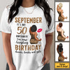 (Custom Age & Month) It's My Birthday September Girl Personalized September Birthday Gift For Her Custom Birthday Gift Customized Birthday Shirt Dreameris