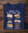 Funny Things I Do In My Spare Time Book Lovers Standard/Premium T-Shirt Hoodie - Dreameris