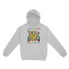 Standard Hoodie - A Girl And Her Animals Living Life In Peace Hippie Girl - Dreameris