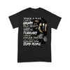 I Am A Grumpy Old Man Skeleton Skull Birthday February - Standard T-Shirt - Dreameris