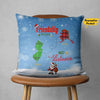Personalized Friendship Knows No Distance Gift Pillow - Dreameris