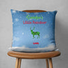 Personalized Grandpa's Little Reindeer Pillow - Dreameris