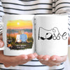 Personalized Fishing Couple Custom Name Gift Valentine Gift For Wife Husband - Mug - Dreameris