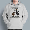 Personalized That's What I Do I Play Guitar And I Know Things Custom Name Gift For Dog Guitar Lovers - Standard T-shirt - Dreameris