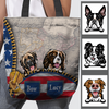 Funny Dog 4th Of July Independence Day USA America United State Dog Lover Custom Dog's Name Personalized 2 Sides Tote Bag