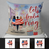 Let Freedom Ring Independence Day 4th Of July Best Friends Sister Custom Style & Name Personalized Pillow