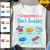 Grandma Beach Buddies Awesome Summer Trip Gift For Grandmother Custom Icon Personalized Shirt