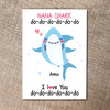 Cute Baby Shark We Love You Custom Name Personalized Mother's Day Gift For Mom Grandma
Postcard - Dreameris