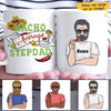 Nacho Average Stepdad Funny Pun Custom Name Personalized Father's Day Gift For Step-dad Stepfather Mug