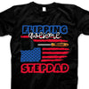 Flipping Awesome Stepdad Funny Personalized Father's Day Gift For Stepdad Grill Lovers Stepdad Shirt
