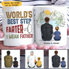 (Custom Name & Illustration) World's Best Step-farter Funny Personalized Father's Day Gift For Stepdad From Stepson Bonus Dad Mug