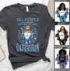 Capricorn Girl Personalized January Birthday Gift For Her Custom Birthday Gift Black Queen Customized December Birthday Shirt Dreameris