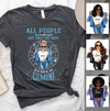 Gemini Girl Personalized May Birthday Gift For Her Custom Birthday Gift Black Queen Customized June Birthday Shirt Dreameris