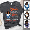Cancer Personalized June Birthday Gift For Her Custom Birthday Gift Black Queen Customized July Birthday T-Shirt Hoodie Dreameris
