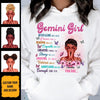 Gemini Christian God Says You Are Personalized May Birthday Gift For Her Custom Birthday Gift Black Queen Customized June Birthday T-Shirt Hoodie Dreameris