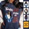 (Custom Age & Year) Fabulous Turning 45 Birthday Gift 45th Birthday Gifts Custom 1978 Personalized 45th Birthday Shirts For Her Hoodie Dreameris