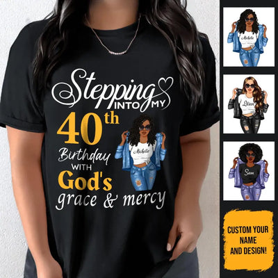(Custom Age & Year) Chapter 40 Turning 40 Birthday Gift 40th Birthday Gifts Custom 1983 Personalized 40th Birthday Shirts For Her Hoodie Dreameris