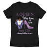 (Custom Birth Date) August Girl Personalized August Birthday Gift For Her Black Queen Custom Birthday Shirt August Girl Hoodie Dreameris