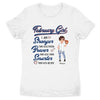 (Custom Months) Personalized Custom February Birthday Shirt Baseball Mom Baseball Lovers Gift Sport Mom February Shirts For Women