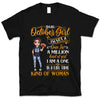 Personalized Custom October Birthday Shirt American Football Mom American Football Lovers Gift Sport Mom October Shirts For Women