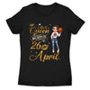 Personalized Custom April Birthday Shirt Basketball Mom Basketball Lovers Gift Sport Mom April Shirts For Women