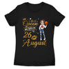 Personalized Custom August Birthday Shirt Basketball Mom Basketball Lovers Gift Sport Mom August Shirts For Women