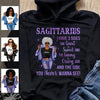 Zodiac Sagittarius Personalized November Birthday Gift For Her Custom Birthday Gift Customized December Birthday T-Shirt Hoodie Dreameris