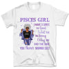 Zodiac Pisces Personalized February Birthday Gift For Her Custom Birthday Gift Customized March Birthday T-Shirt Hoodie Dreameris