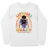 Zodiac Capricorn Personalized January Birthday Gift For Her Custom Birthday Gift Black Queen Customized December Birthday T-Shirt Hoodie Dreameris