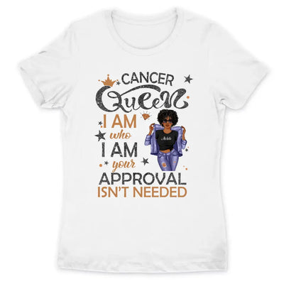 Cancer Girl Personalized July Birthday Gift For Her Custom Birthday Gift Black Queen Customized June Birthday Shirt Dreameris