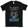 Aquarius Girl Personalized January Birthday Gift For Her Custom Birthday Gift Black Queen Customized February Birthday Shirt Dreameris