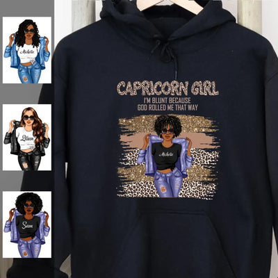 Capricorn Girl Personalized January Birthday Gift For Her Custom Birthday Gift Customized December Birthday Shirt Dreameris