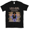 Leo Girl Personalized July Birthday Gift For Her Custom Birthday Gift Customized August Birthday Shirt Dreameris