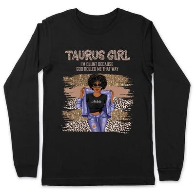 Taurus Girl Personalized May Birthday Gift For Her Custom Birthday Gift Customized April Birthday Shirt Dreameris