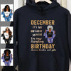 It's My Birthday December Girl Personalized December Birthday Gift For Her Custom Birthday Gift Customized Birthday Shirt Dreameris
