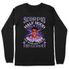 Scorpio Half Hood Half Holy Personalized November Birthday Gift For Her Custom Birthday Gift Black Queen Customized October Birthday T-Shirt Hoodie Dreameris