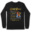 Gemini I Have 3 Sides Personalized May Birthday Gift For Her Custom Birthday Gift Black Queen Customized June Birthday T-Shirt Hoodie Dreameris