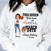 Personalized Custom March Birthday Shirt Basketball Mom Basketball Lovers Gift Sport Mom March Shirts For Women