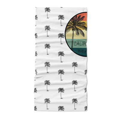 California Beach Coconut Tree Vintage - Neck Gaiter - Dreameris