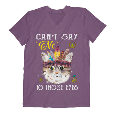 Can't say No to those eyes Hoho Hippie For Cat Lovers - Comfort V-neck - Dreameris