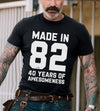 Made In 1982 40 Years Of Awesomeness 40th Birthday Gift Standard/Premium T-Shirt Hoodie - Dreameris
