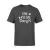 FF Can I Pet Dat Dawg Dog Paw For Dog Lover Cotton T Shirt - Dreameris
