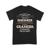Retired Engineer Proud Grandpa New Grandpa - Standard T-shirt - Dreameris