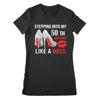 Stepping Into My 50th Birthday Like A Boss - Premium Women's T-shirt - Dreameris