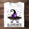 Alzheimer Messed With The Wrong Witch Standard/Premium T-Shirt - Dreameris