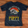 Being A Dad Is An Honor Being A Poppy Is Priceless Gift Standard/Premium T-Shirt - Dreameris